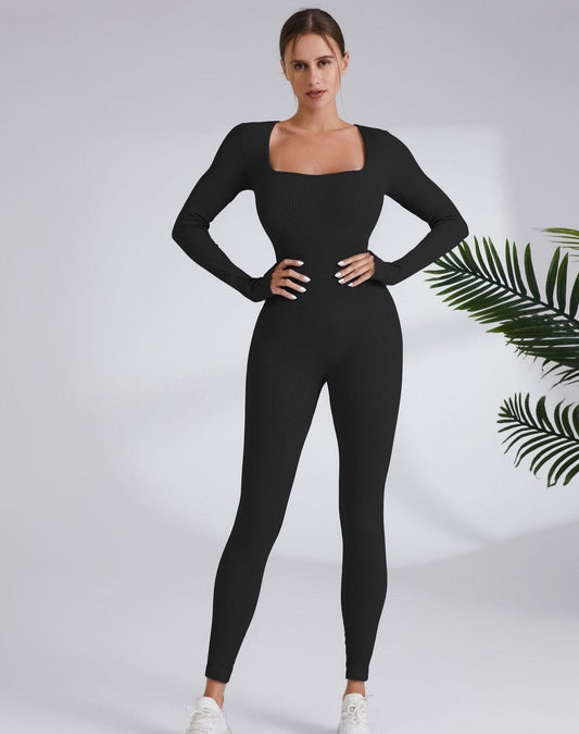 Figurbetonter Jumpsuit